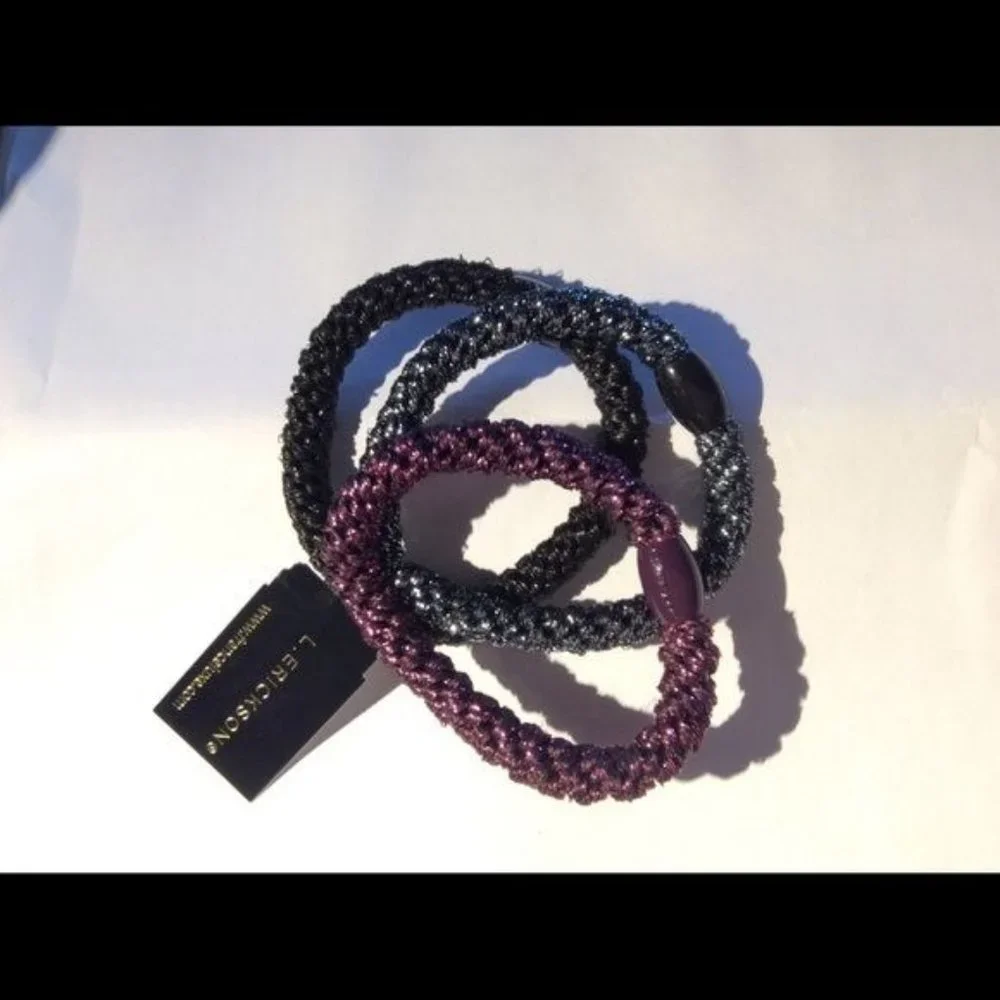 France Luxe L. Erickson 3 pony tail holders